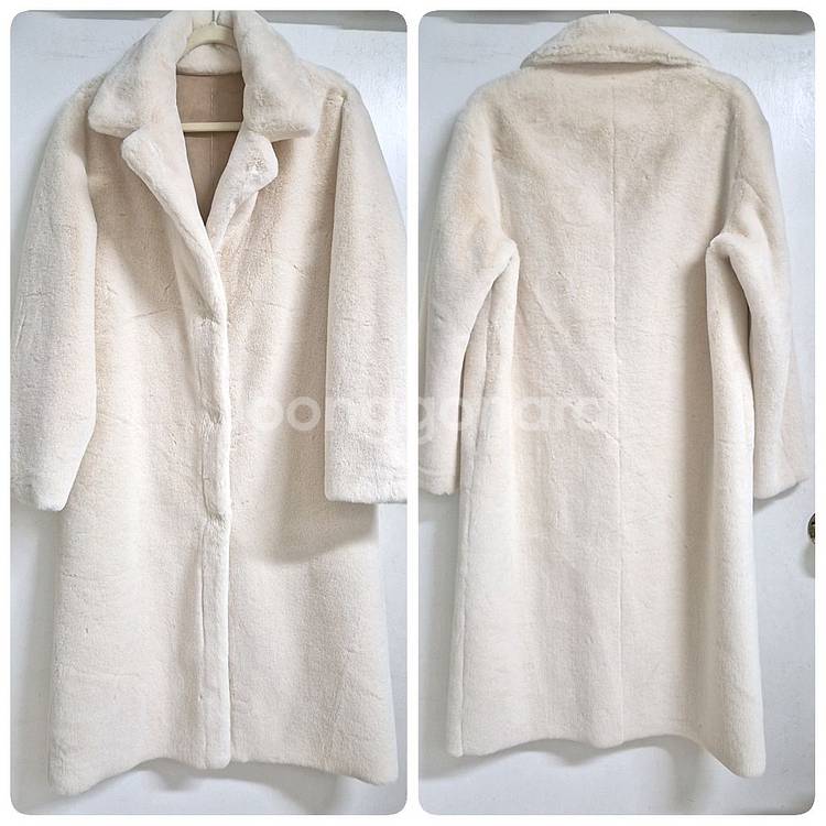 마리엘라로사티 리버시블 퍼 무스탕코트--2