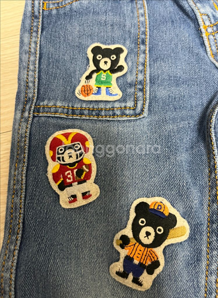 미키하우스 더블비 청바지 (100)--2