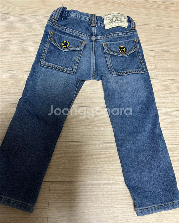 미키하우스 더블비 청바지 (100)--4