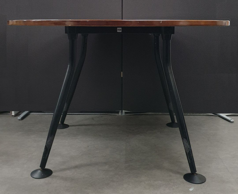 허먼밀러 POSH 원목 원형 회의테이블--6