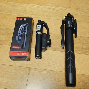 휴대폰 짐벌 셀카봉 Q08, 블루투스 삼각대 셀카봉