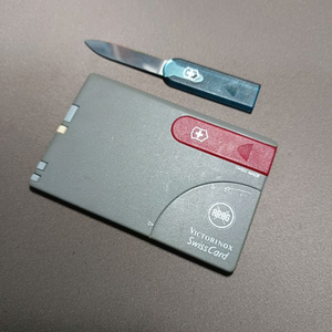 빅토리녹스(SAK) 멀티툴. 스위스 카드 그레이