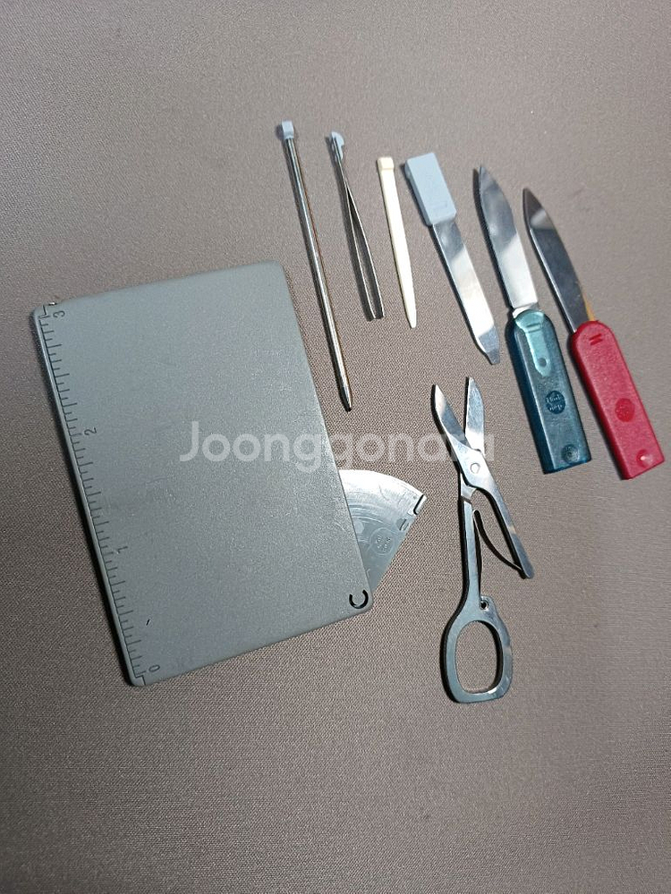 빅토리녹스(SAK) 멀티툴. 스위스 카드 그레이--2