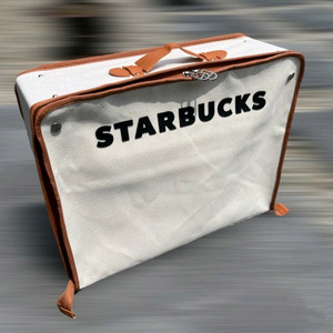 (새상품) 스타벅스 가방 크림 미개봉