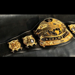 wwe 언디스퓨티드버전2 PREMIUM ORM 24k순금도금 수제벨트