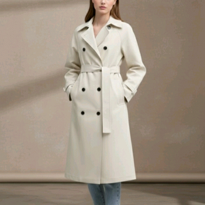 띠어리 본드 트윌 클래식 트렌치코트 0사이즈(국내44~55사이즈)