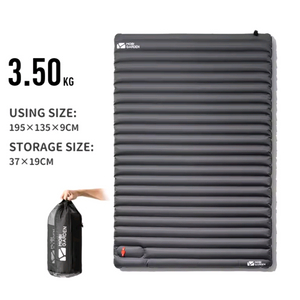 모비가든 더블 에어매트 9cm 캠핑 낚시 휴대용 침대 2인용