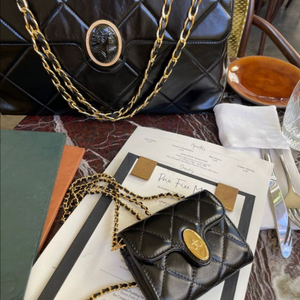 콜미텔라 퀴씨위씨 블랙 미니백