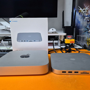 맥미니 m1 + 도킹스테이션 팝니다.