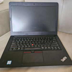 레노버 씽크패드 블랙 노트북 i5 7세대