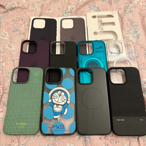 아이폰16프로맥스 각종 정품 케이스 일괄 또는 개별 판매합니다