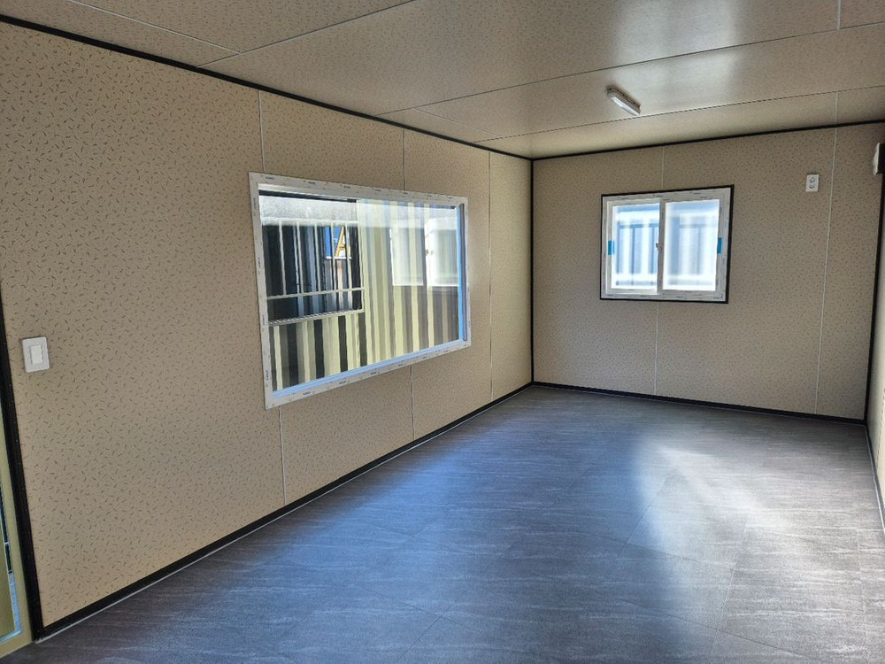 3m*6m 사무실 컨테이너 데코타일 이동식 사무실--2