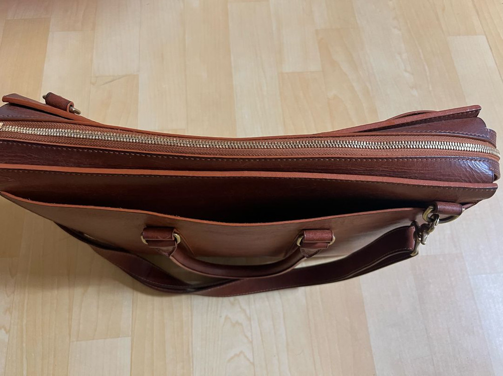 자코스 레더웍 서류 가죽 가방--2