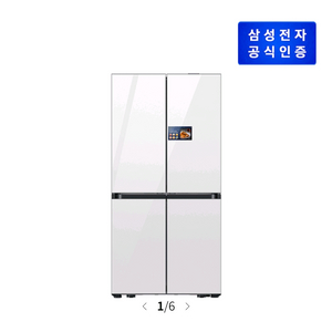 특가, 삼성 Bespoke AI 하이브리드 냉장고 4도어 키친핏 MAX 602L RM90F64E2W (AI홈)