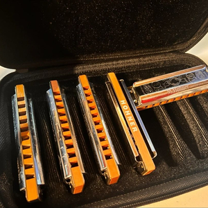 Hohner 마린밴드 하모니카 5세트 (소프트케이스) 이미지