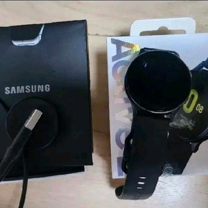 삼성 갤럭시 워치 액티브2 40mm 44mm 블랙 2개 사용감 o