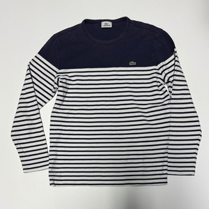 라코스테 시그니처 스트라이프 긴팔 티셔츠 4