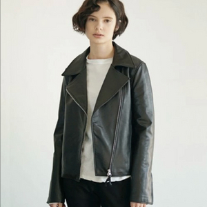 마시모두띠 양가죽 자켓 블랙 XS사이즈 이미지