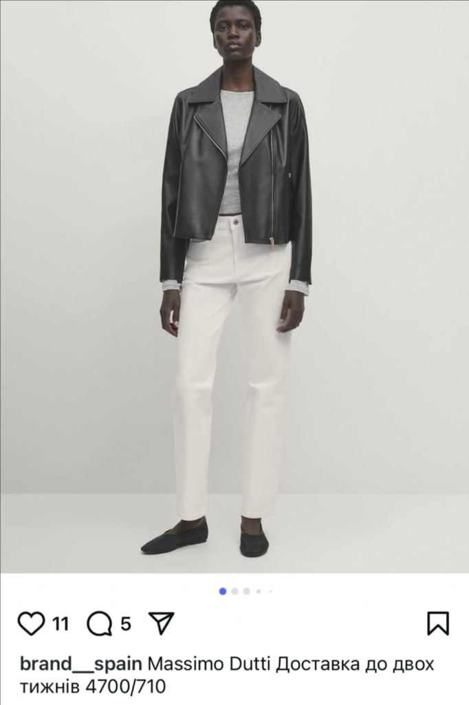 마시모두띠 양가죽 자켓 블랙 XS사이즈 이미지