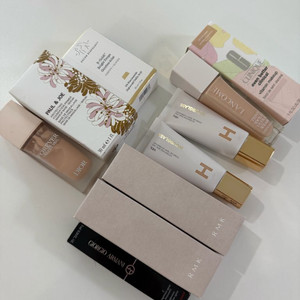 아르마니 랑콤 크리니크 아워글래스 알엠케이 파운데이션 컨실러