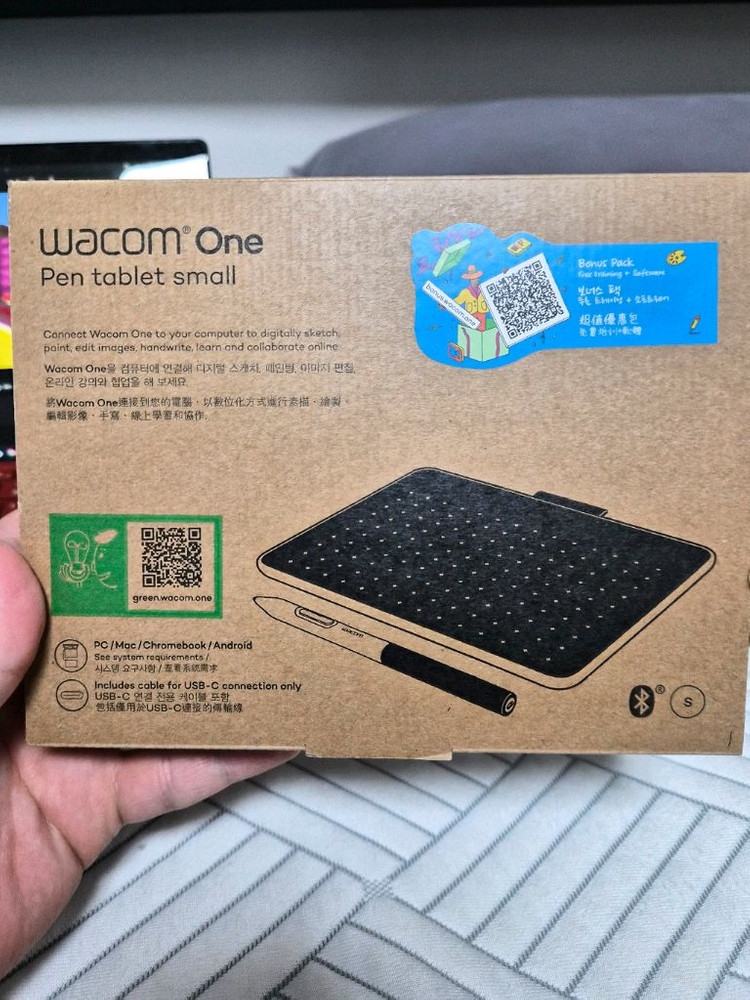 와콤원 펜타블렛 ctc4110 이미지