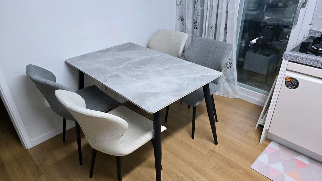 양면세라믹식탁 세트 새상품(무료배송)--3