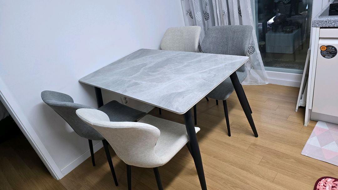 양면세라믹식탁 세트 새상품(무료배송)--5