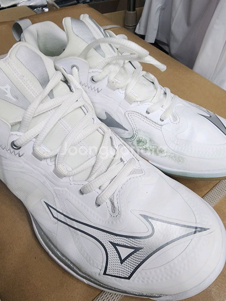 미즈노 배드민턴화 클로네오3 255 중고--1