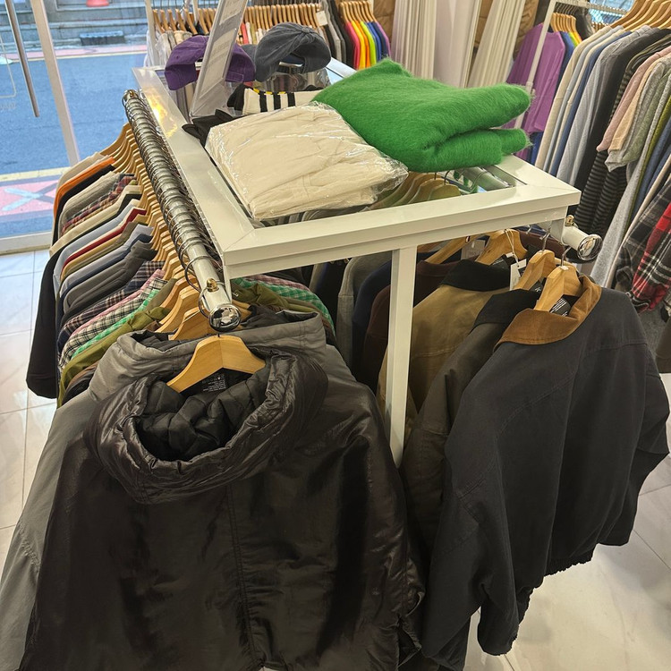 선반 양면 행거 옷가게행거, 선반행거--2