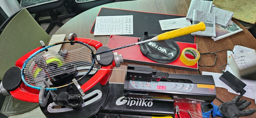 배드민턴 4매듭 스트링 작업(테니스 스쿼시 가능)--1