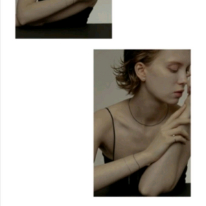 J.Gracelet 블랙 체인 목걸이