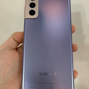 무잔상)갤럭시S21+ 바이올렛 256GB