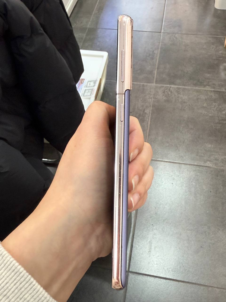 무잔상)갤럭시S21+ 바이올렛 256GB 이미지