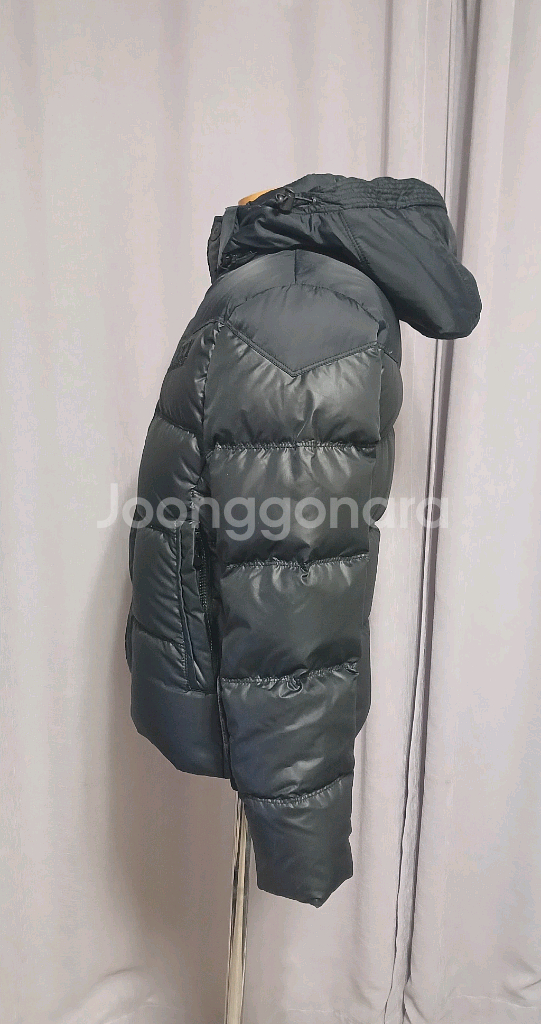 콕스 COAX 덕다운 숏패딩 이중지퍼 S사이즈 상태양호--2