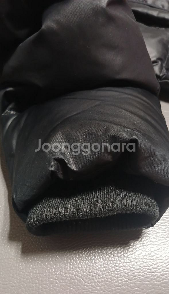 콕스 COAX 덕다운 숏패딩 이중지퍼 S사이즈 상태양호--7