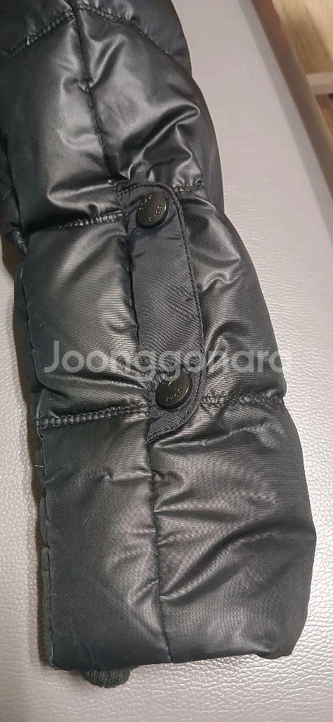 콕스 COAX 덕다운 숏패딩 이중지퍼 S사이즈 상태양호--8