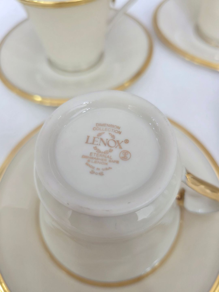 레녹스 이터널 커피잔 세트 4조 이미지