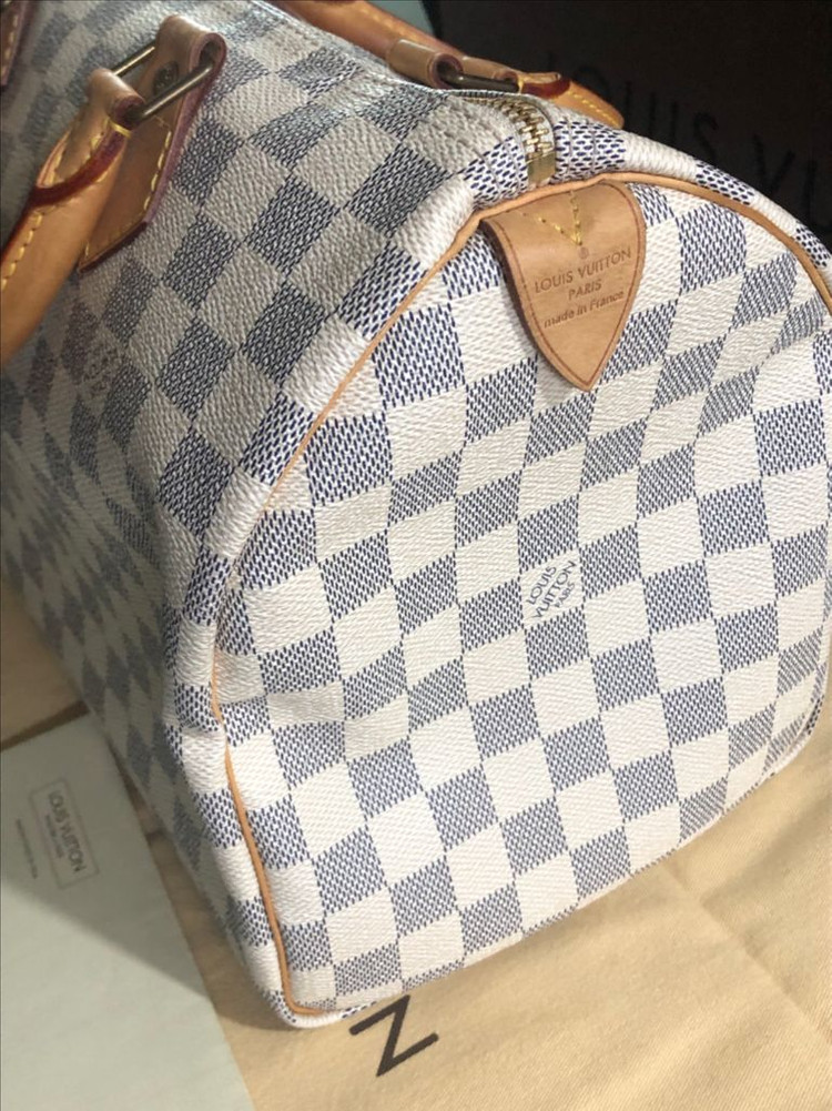 정품보증서O. 풀박스)루이비통 스피디30 다미에--3