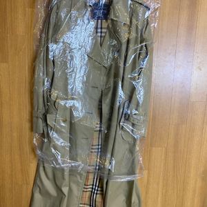 버버리 개버딘 롱트렌치 클래식핏 40