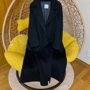 쉬즈미스 캐시미어 혼방 코트