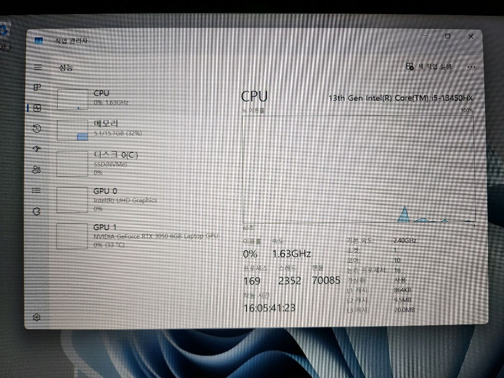 DELL 게이밍 노트북 i5 13세대--1
