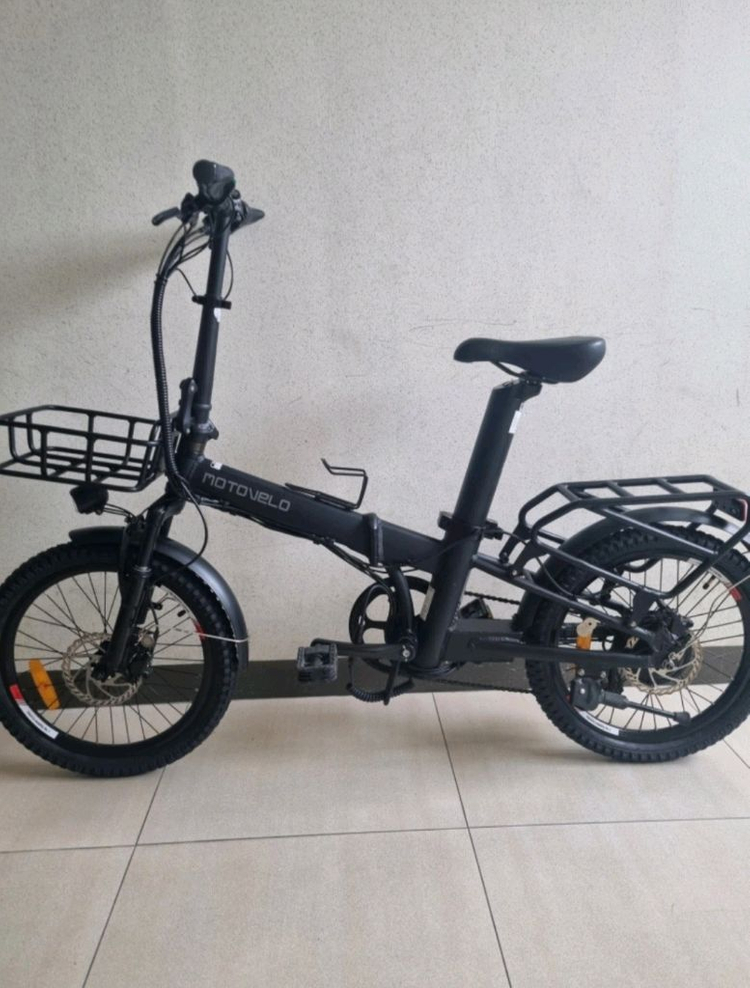 신차급 모토벨로 tx8 프로2 전기 자전거 접이식 스쿠터 이미지