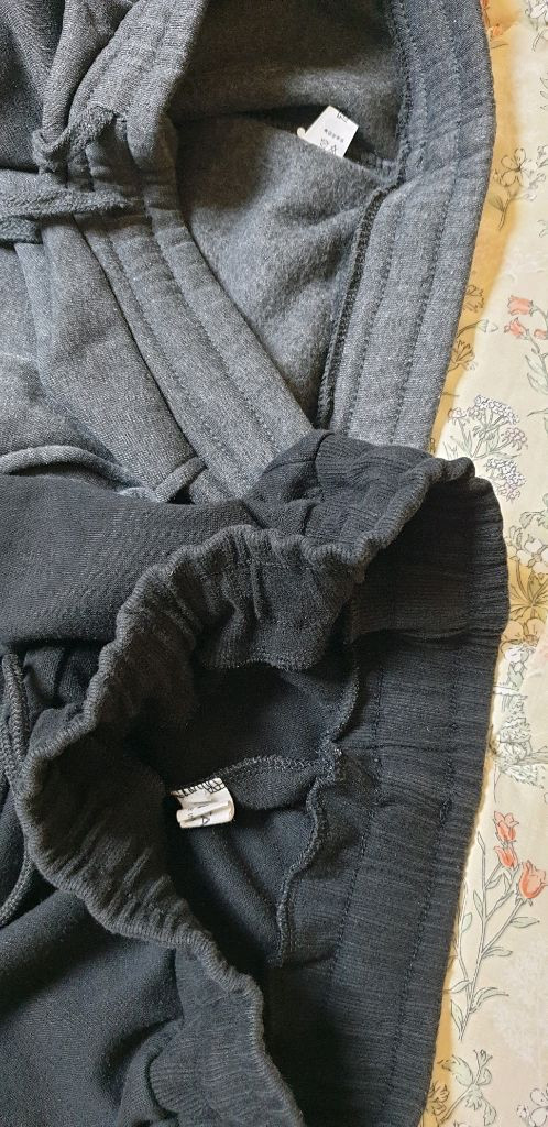 블랙 카고 조거 트레이닝 팬츠 L 2장--9