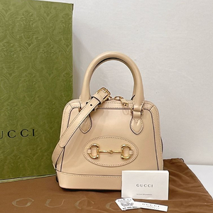 구찌 홀스빗 1955 미니 탑핸들(미사용)