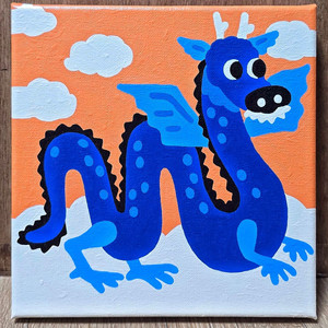 (할인) 그림 판매합니다. 행운청룡_2 이미지