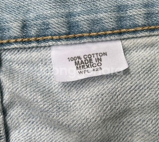 리바이스 501 청바지 데님청바지 데님팬츠 33인치--4