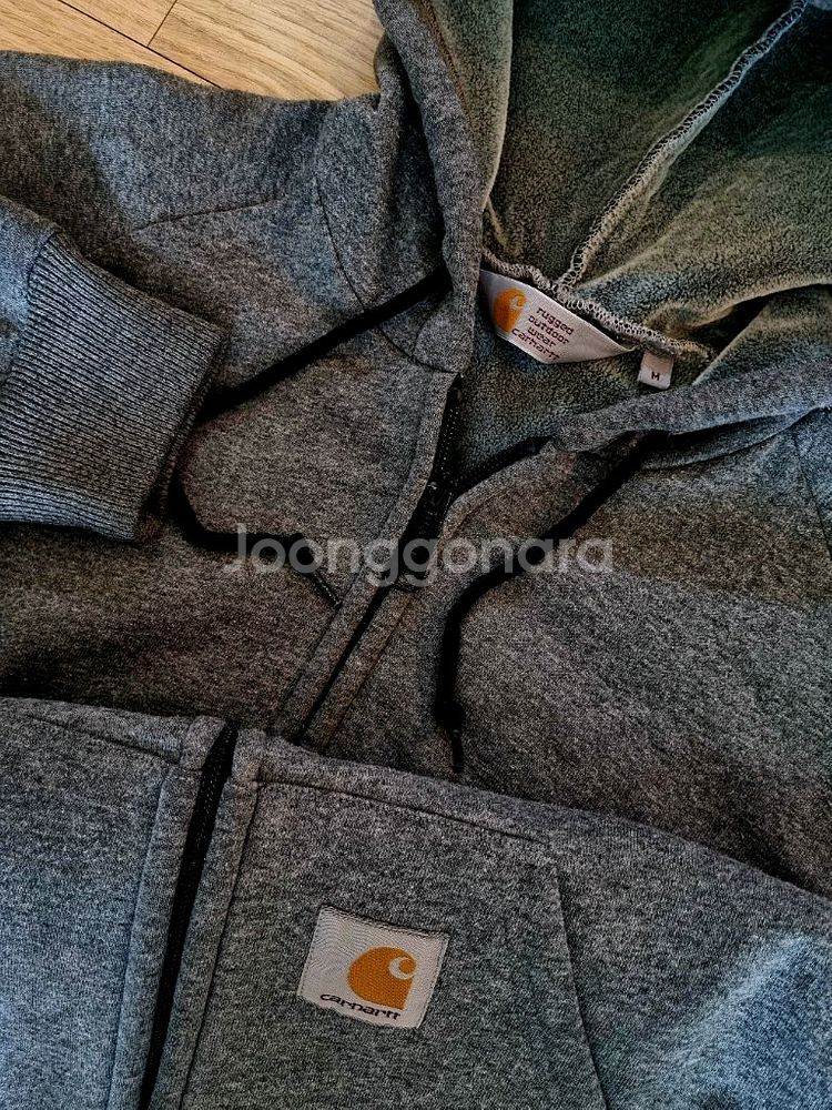 칼하트 후드 짚업 + 폴로스포츠 플리스 짚업--1