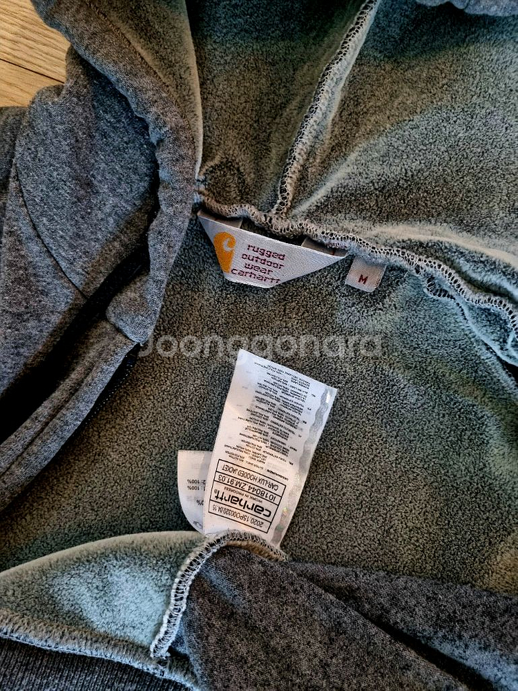 칼하트 후드 짚업 + 폴로스포츠 플리스 짚업--2