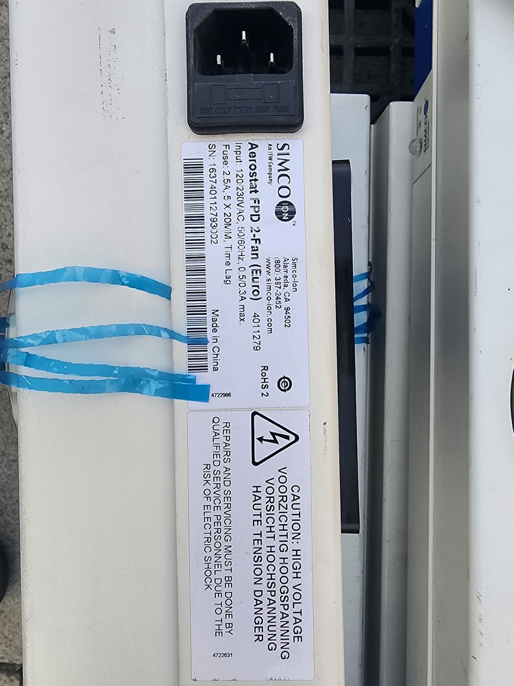 정전기 제어용 이오나이저--4