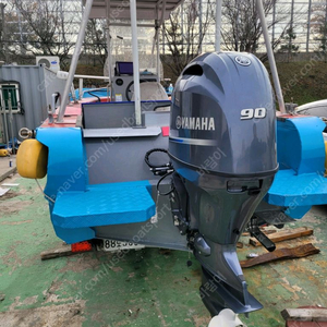럭키마린 450 알미늄 보트 야마하 90마력 이미지